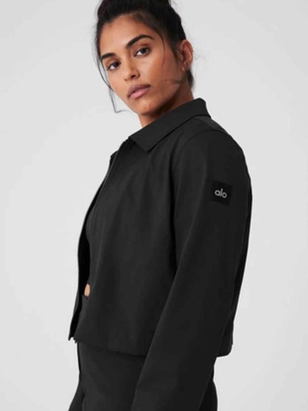 Alo CROPPED HIGH SPEED JACKET
